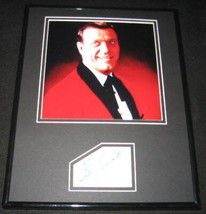 Eddy Arnold Signed Framed 11x14 Photo Display JSA image 1