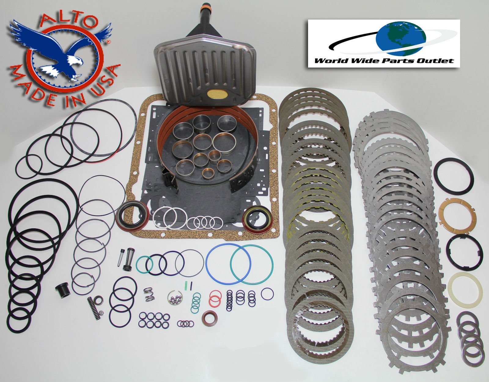 TH700R4 4L60 Rebuild Kit Heavy Duty HEG Master Kit Stage 4 19851987