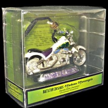 Kurt Adler Ratster Designs Medusa Motorcycle Florida Champion Xmas Ornament - $22.99