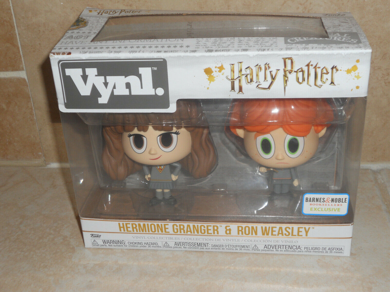 Funko Vynl Hermione Granger And Ron Weasley Barnes And Noble Exclusive 2 Pack Funko