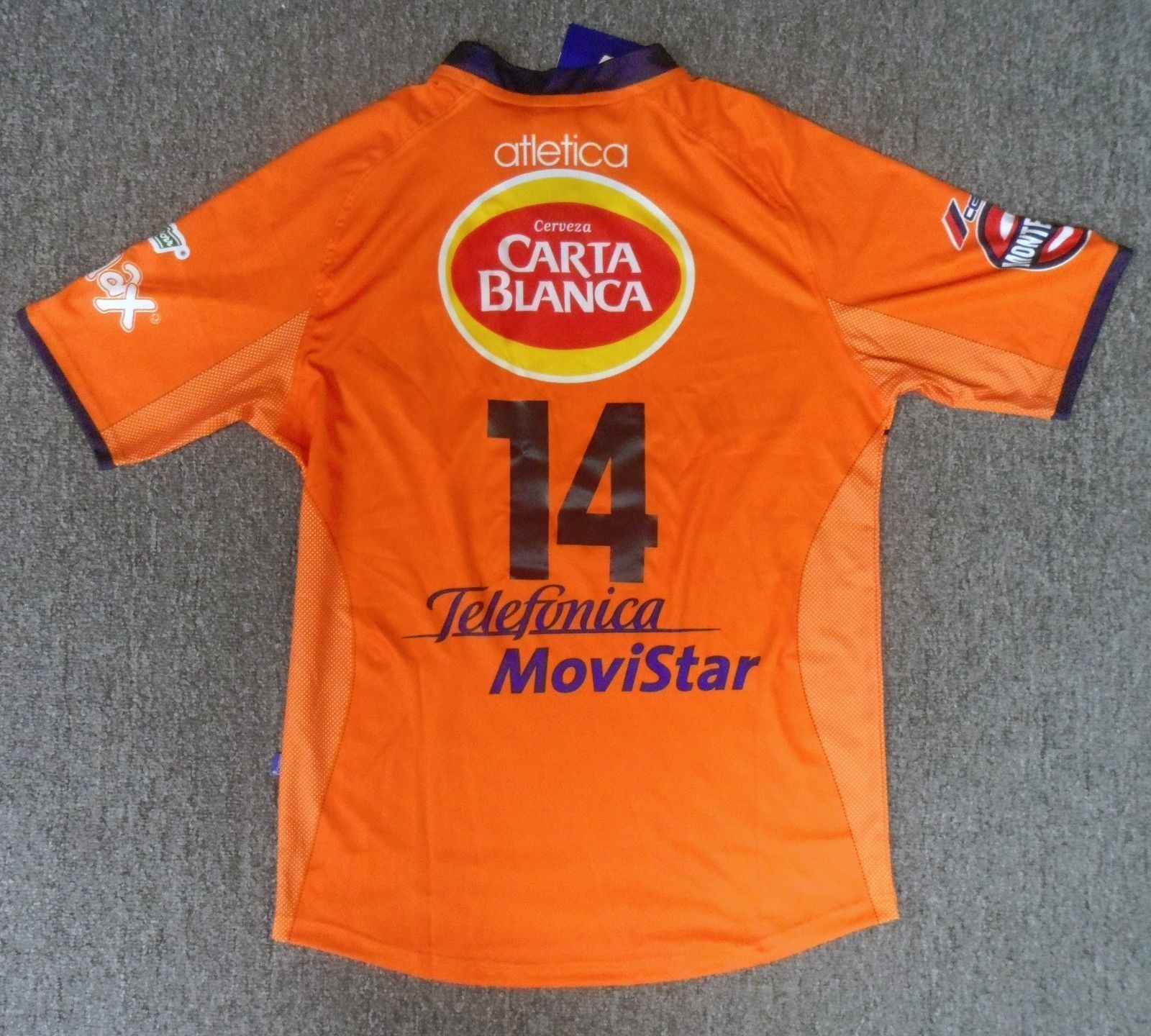 Atletica Rayados de Monterrey Away Game Jersey Replica ...