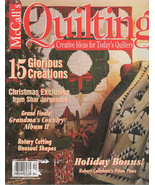 McCall&#39;s Quilting Magazines December 1999 Glorious Creations, Holiday Bonus - $4.99