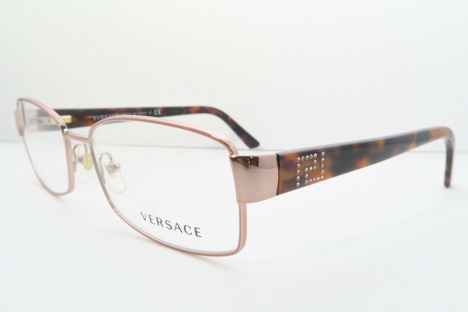 versace glasses rose gold