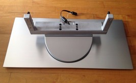 HITACHI LCD SILVER TV BASE STAND MODEL  32HDL51 WITH 4 SCREWS Included  - $54.43