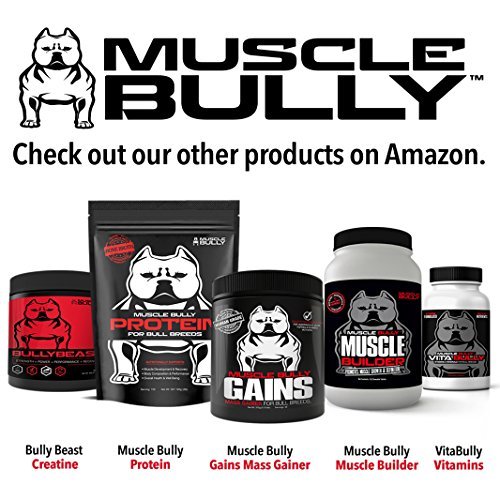 Muscle Bully Gains Mass Weight Gainer, Whey Protein for Dogs Bull