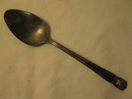 WM Rogers MFG Co. Eternally Yours Pattern Silver Plated 7.25&quot; Table Spoon - $8.00