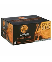 HEB Cafe Ole Houston Blend Medium Roast Coffee K Cups 54 count - $49.47