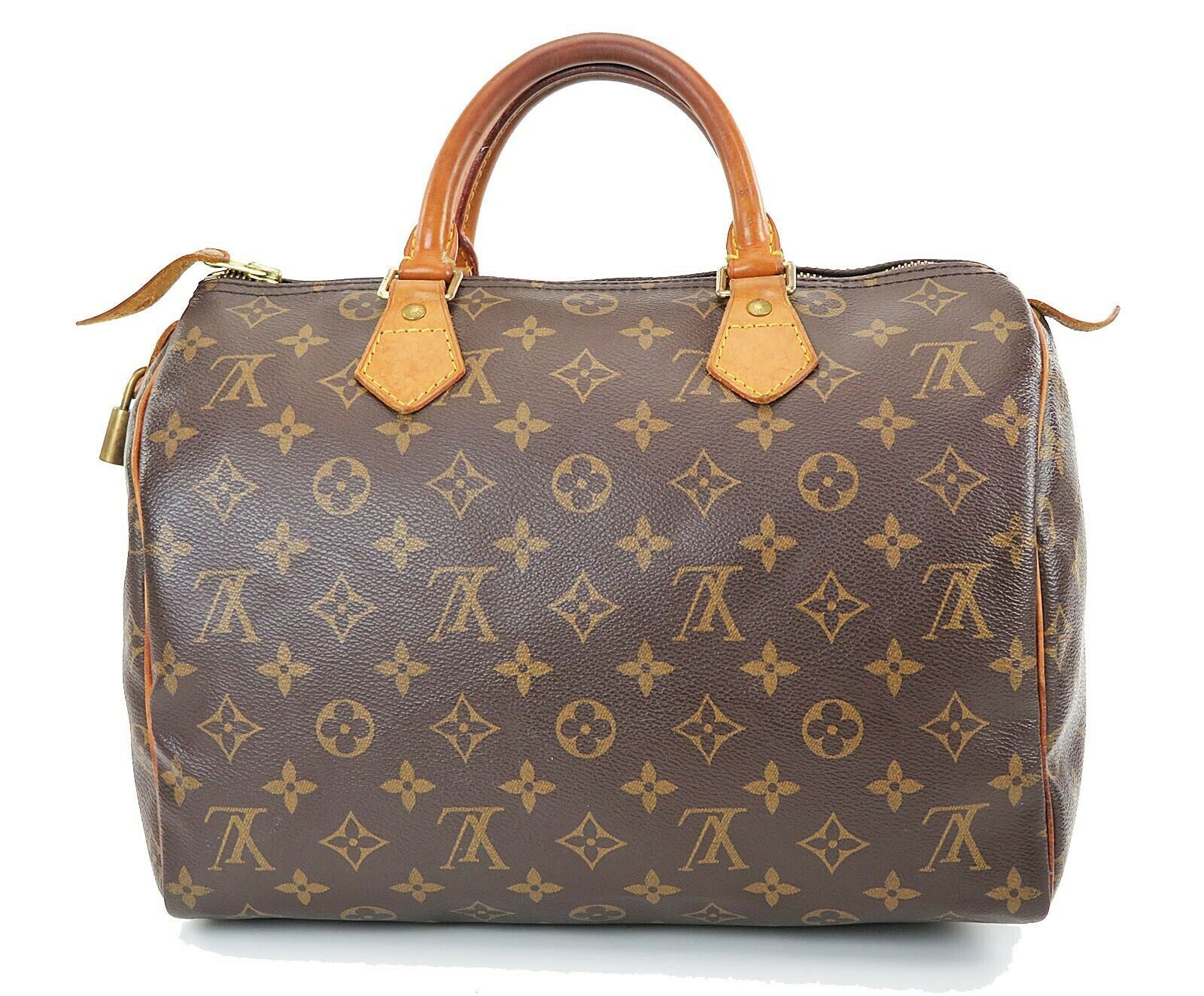 Authentic LOUIS VUITTON Speedy 30 Monogram Boston Handbag Purse #36237 - Women&#39;s Bags & Handbags