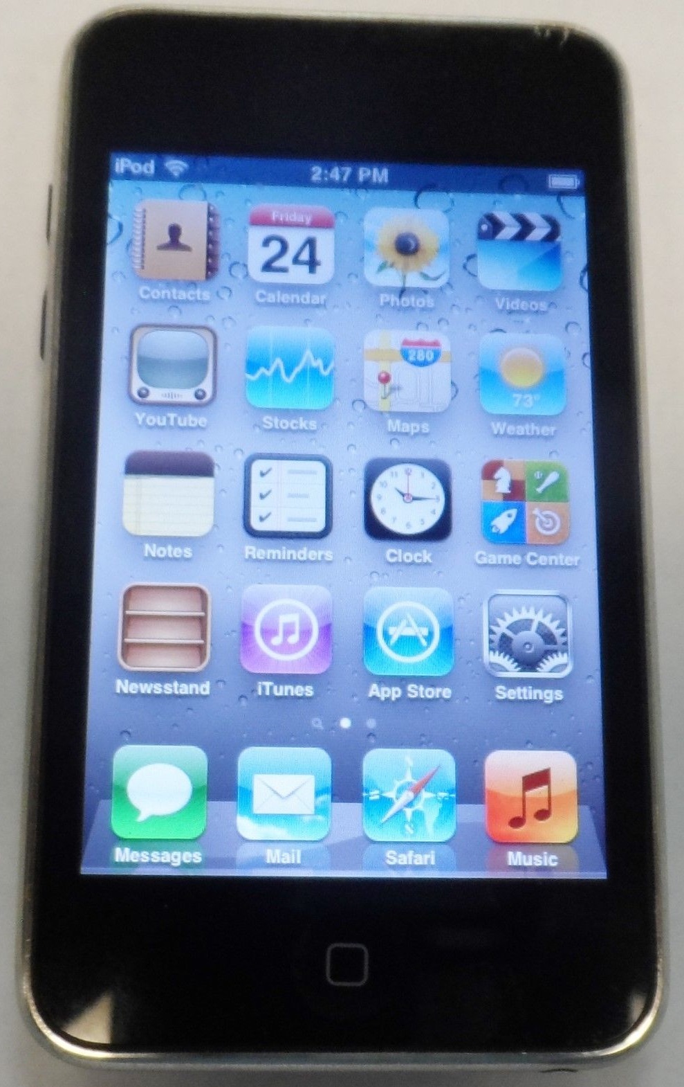 Black A1288-8GB & Higher Size Apple iPod Touch 2nd Generation Used Tested 
