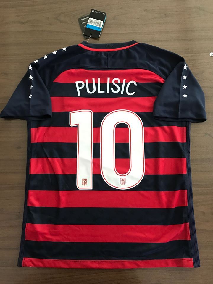 PULISIC#10 USA. SOCCER JERSEY 2017-2018 - Men