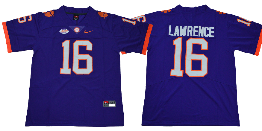 trevor lawrence clemson youth jersey