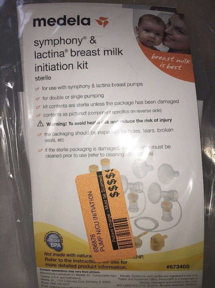 medela symphony & Lactina breast milk initiation baby breastfeeding