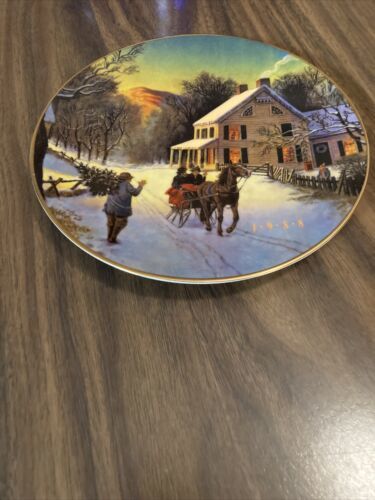 Primary image for Avon - Home For The Holidays - 1988 Christmas Collector's Plate