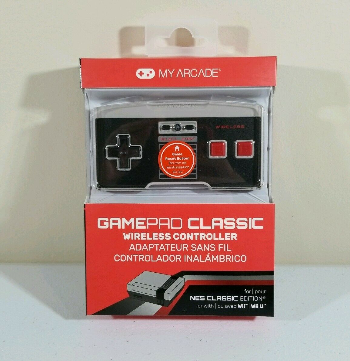 Brand New My Arcade GamePAD Pro NES Classic Wireless Controller