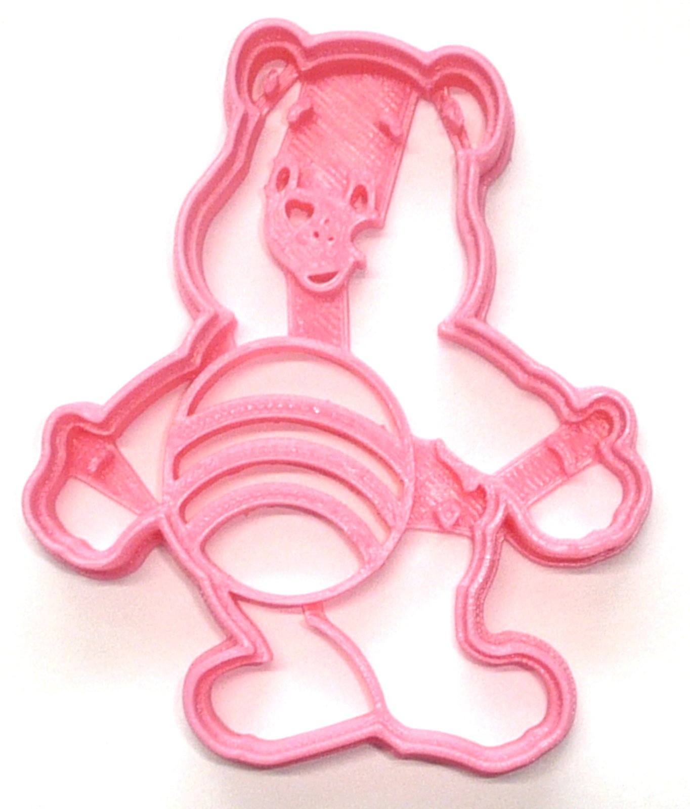 Cheer Bear Pink Rainbow Happy Positive Care Bears Cookie Cutter USA PR3985