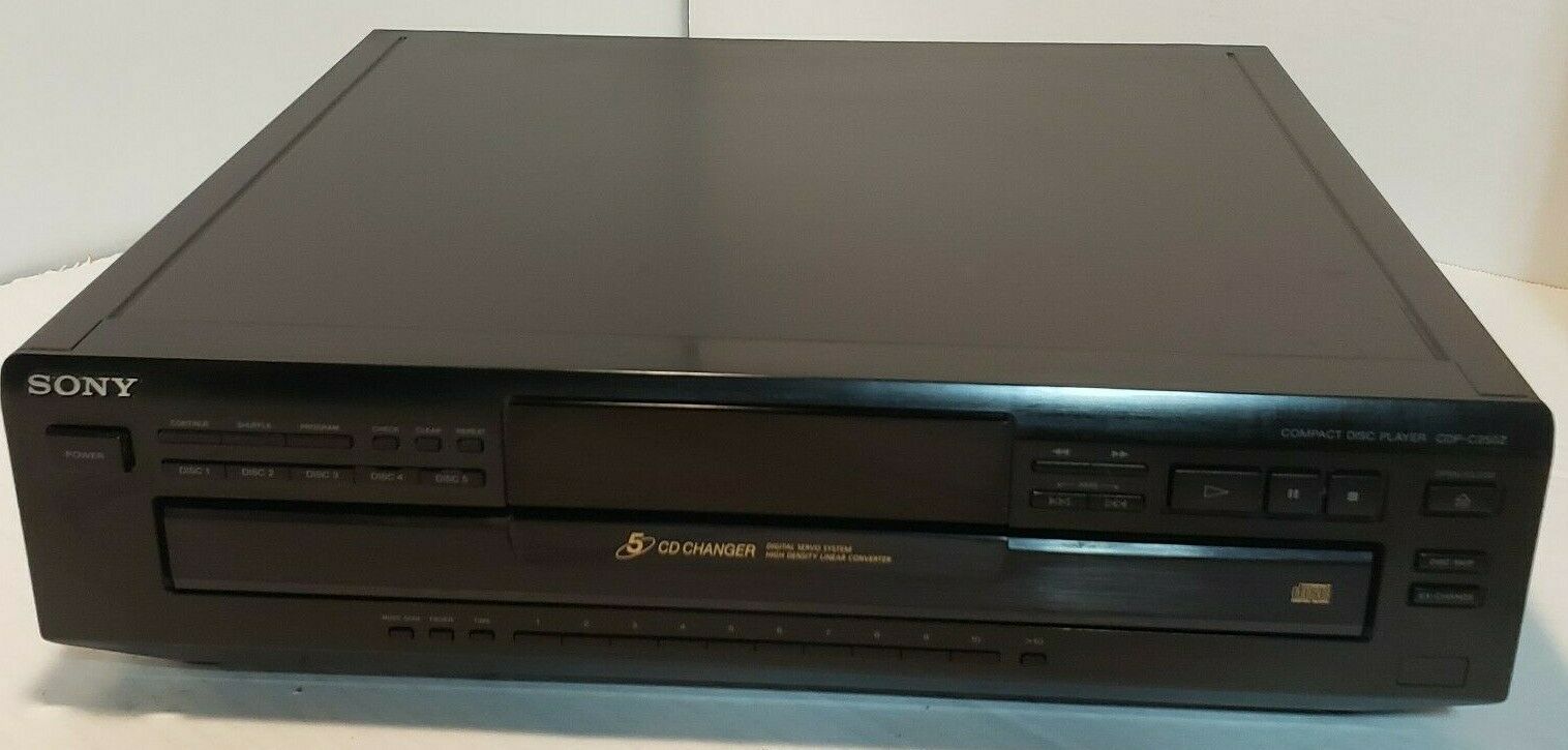 Sony CDP-C250Z 5 Disc CD Carousel Changer and 50 similar items