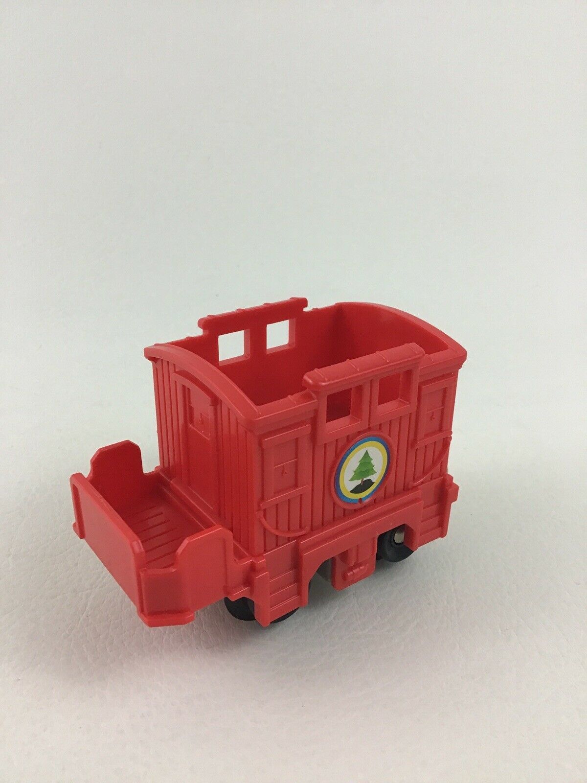 Geotrax Push Train Engine Red 3pc Lot Vehicles Toys Fisher Price 2003 ...