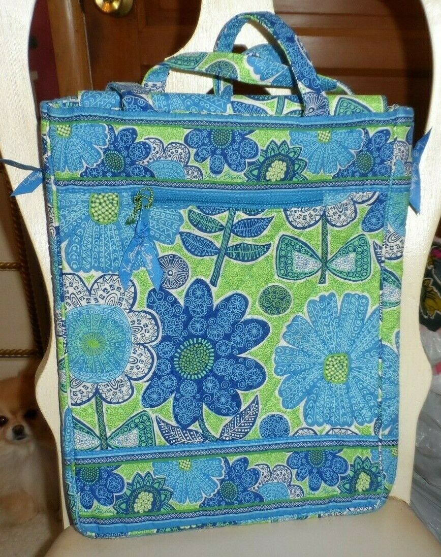 vera bradley laptop travel tote