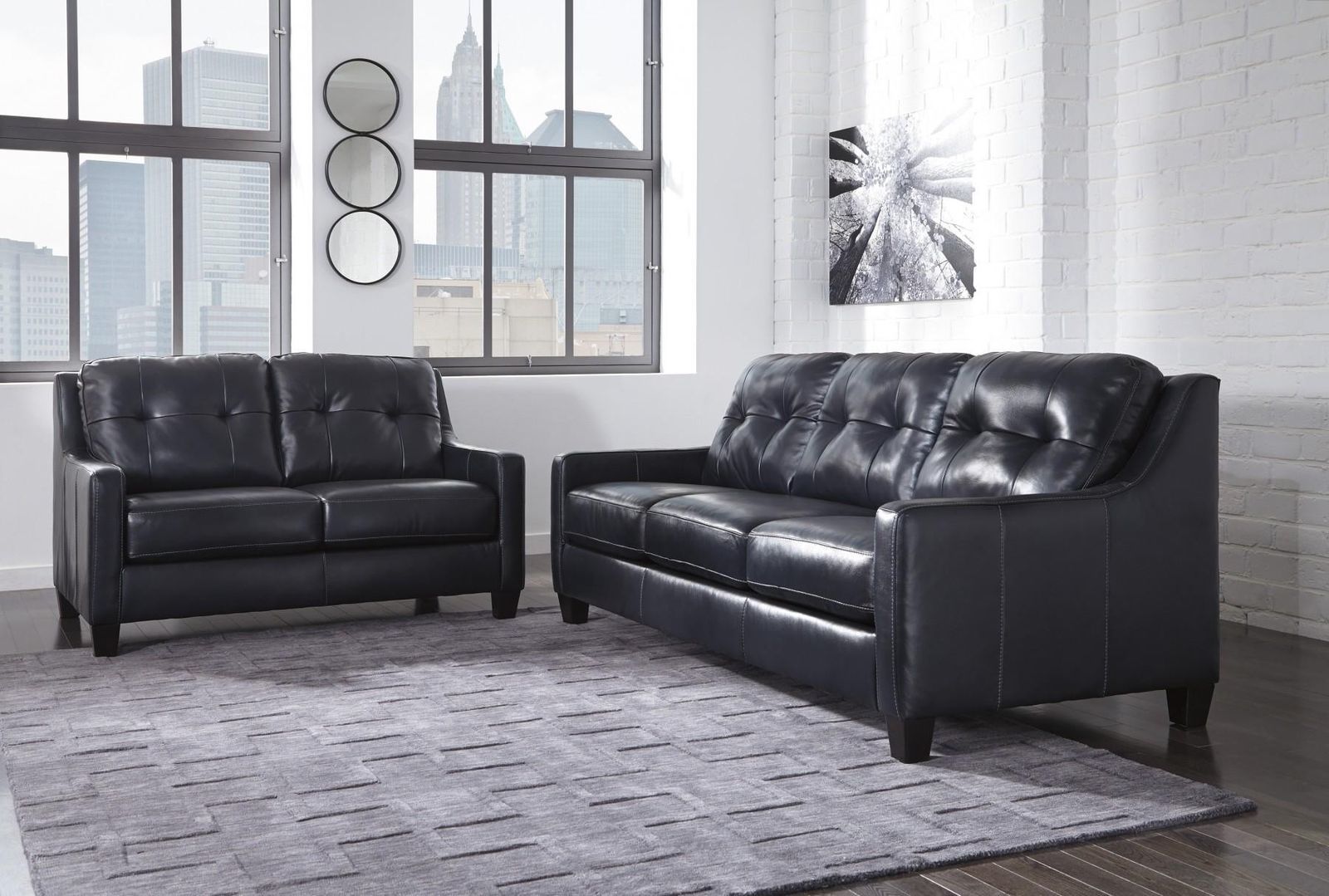 o'kean leather sleeper sofa