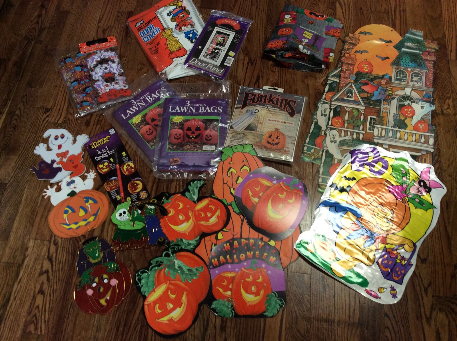 Lot Halloween Door Covers Candy Bags Pumpkin And 50 Similar Items