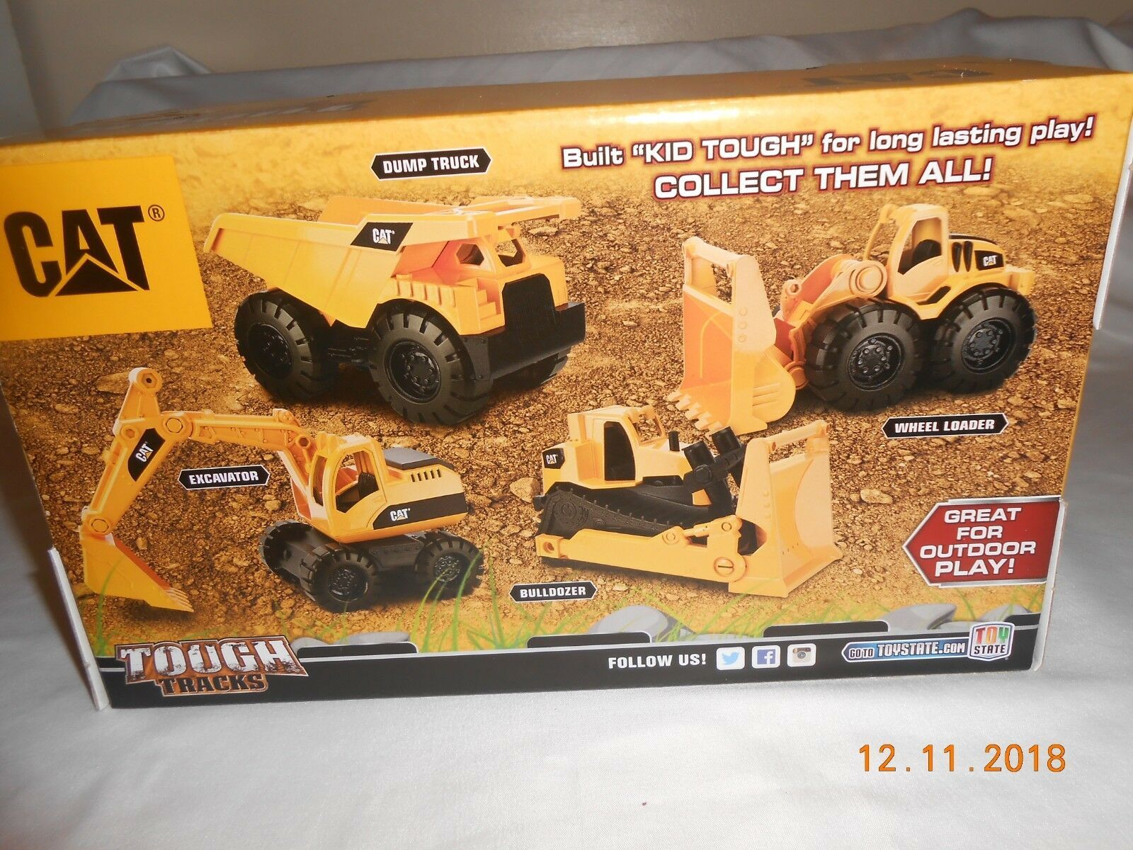 cat tough tracks toy construction set