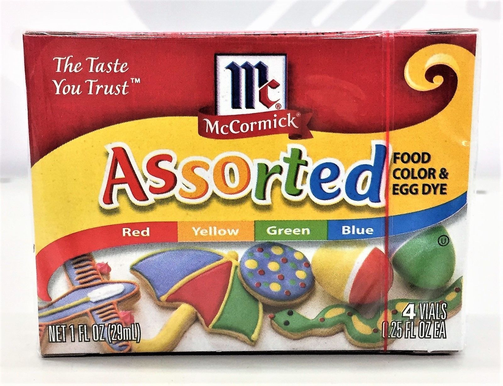 McCormick Assorted Food Coloring 4 pack Color and 50 similar items McCormick Assorted Food Coloring 4 pack Color and 50 similar items