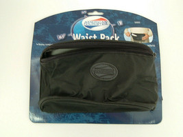 American Tourister waist pack black durable material fits waist up to 48... - $19.75