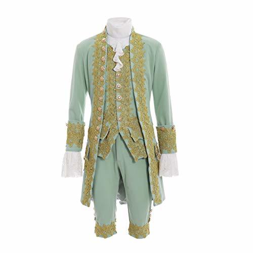 1791's lady Men's Victorian Fancy Outfit 18th Century Regency Tailcoat Vest Suit