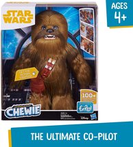 STAR WARS Ultimate Co-pilot Chewie Interactive Plush Toy, brought to life by fur image 2