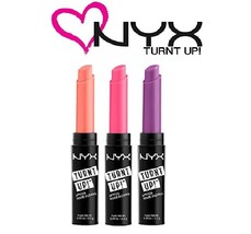 Nyx Turnt Up! Lipstick Rouge A Levres - Choose Your Shade - Free Shipping - $6.99