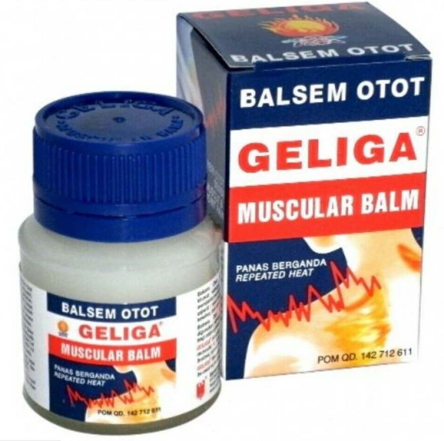 Eagle Brand Geliga Muscular Balm Muscle Pain Relief 20g X 2 EXPEDITE SHIP