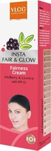 VLCC Insta Fair and Glow Fairness Cream, 50g spf 15  FREE SHIP - $8.90