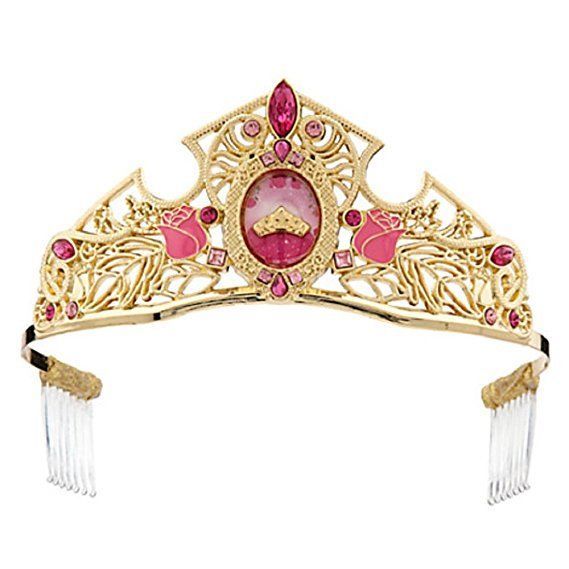 Disney Store Deluxe Princess Tiara Crown Jeweled NWT 