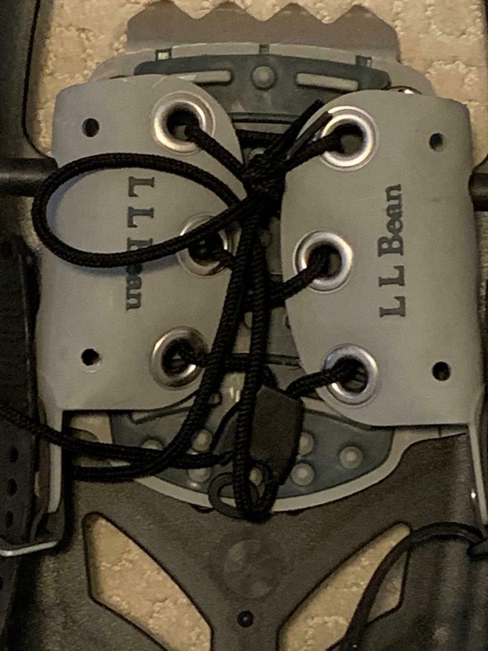 LL Bean Little Bear Plastic / Metal Black Adult Unisex SNOWSHOES 25.5