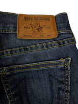True Religion Women Short Stretch Denim Shorts Distressed Cut Off Blue Sz 24 USA image 8