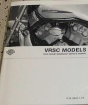 2004 Harley Davidson Vrsc Servicio Reparación Tienda Taller Manual Nuevo - $101.42