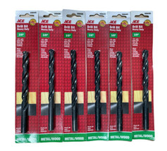Ace 2000495 3/8" Heavy Duty Drill Bit For Metal/Wood Pack of 6 - $34.65