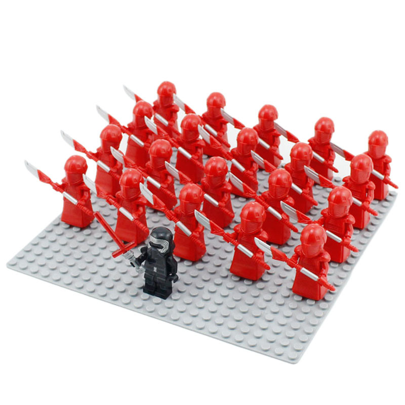 Star Wars Kylo Ren and Elite Praetorian Guard 21 Custom Minifigures Block Toys