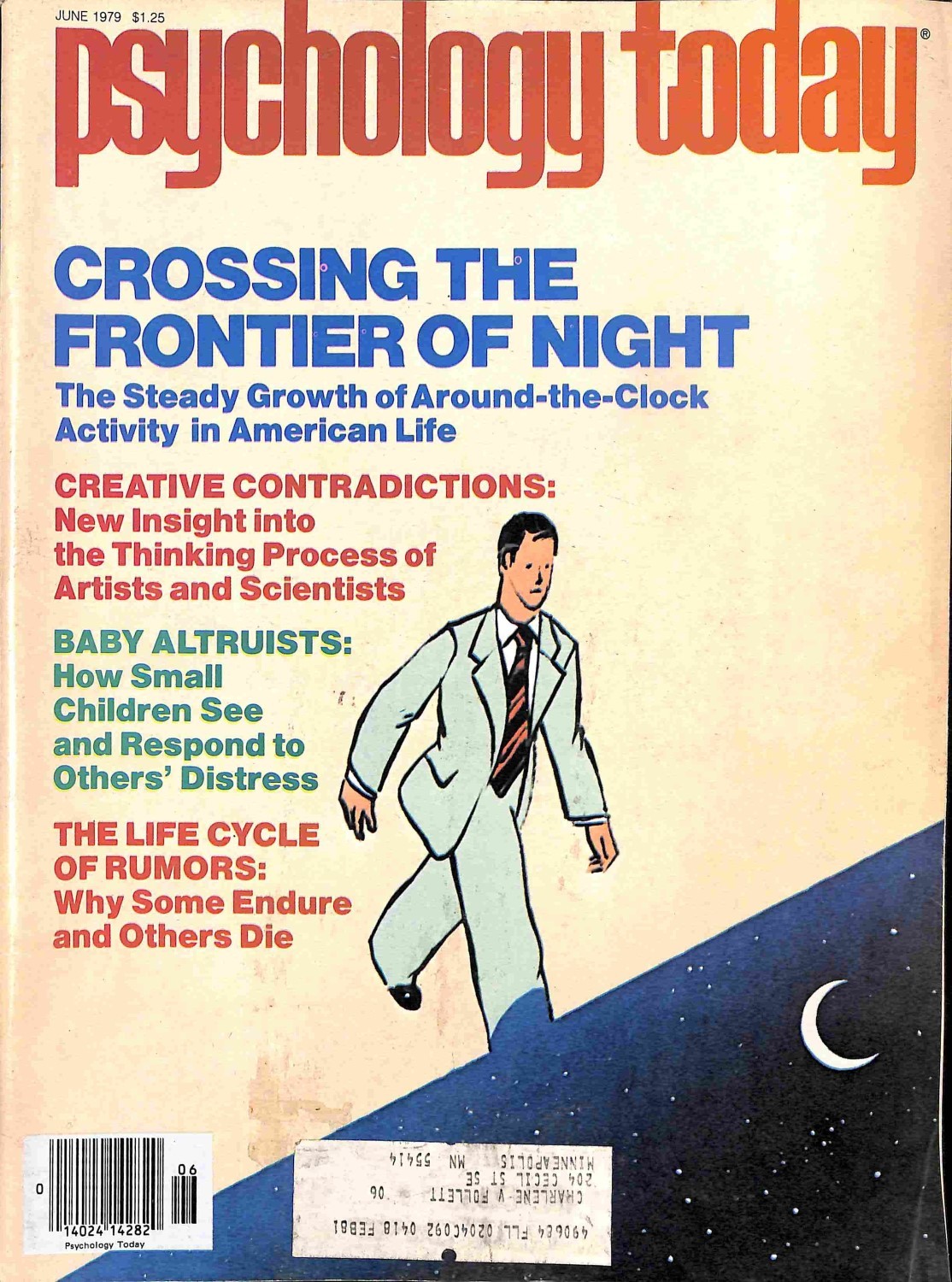Psychology Today, June 1979 Magazine Back Issues