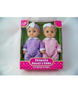 LOVEE Twin Dolls For Kids Tots 10&#39;&#39; ABBEY &amp; EMMA Vinyl Baby Dolls - $13.99