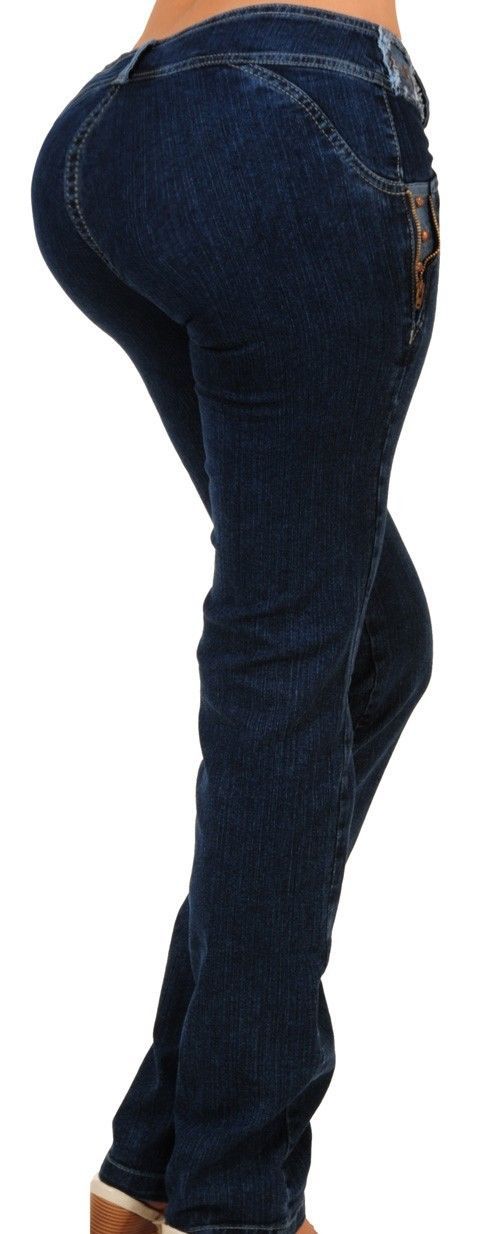 PUSH UP XTRIM JEANS COLOMBIA STYLE STRETCH JEANS SHAPE YOUR BODY 12480