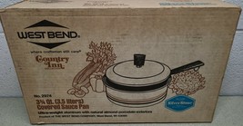 Westbend Country Inn 3-3/4 Qt.(3.5 L) Covered Sauce Pan NOS no.2974 SilverStone