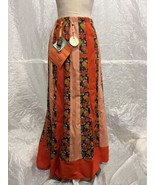 Vintage Women&#39;s NWT 70s Peddler&#39;s Cloak Maxi Skirt Chessa Davis Boho Cot... - $49.48
