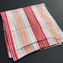 Euro Pillow Sham Pottery Barn 100% Cotton Classic Nautical Ticking Stripe - $19.34