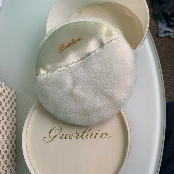 Vintage Large 8oz SHALIMAR Guerlain Dusting Bath Body Powder Perfume