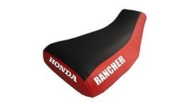 Honda Rancher TRX 420 Red & Black Honda Rancher Logo Seat Cover 2015 To 2017 - $45.99