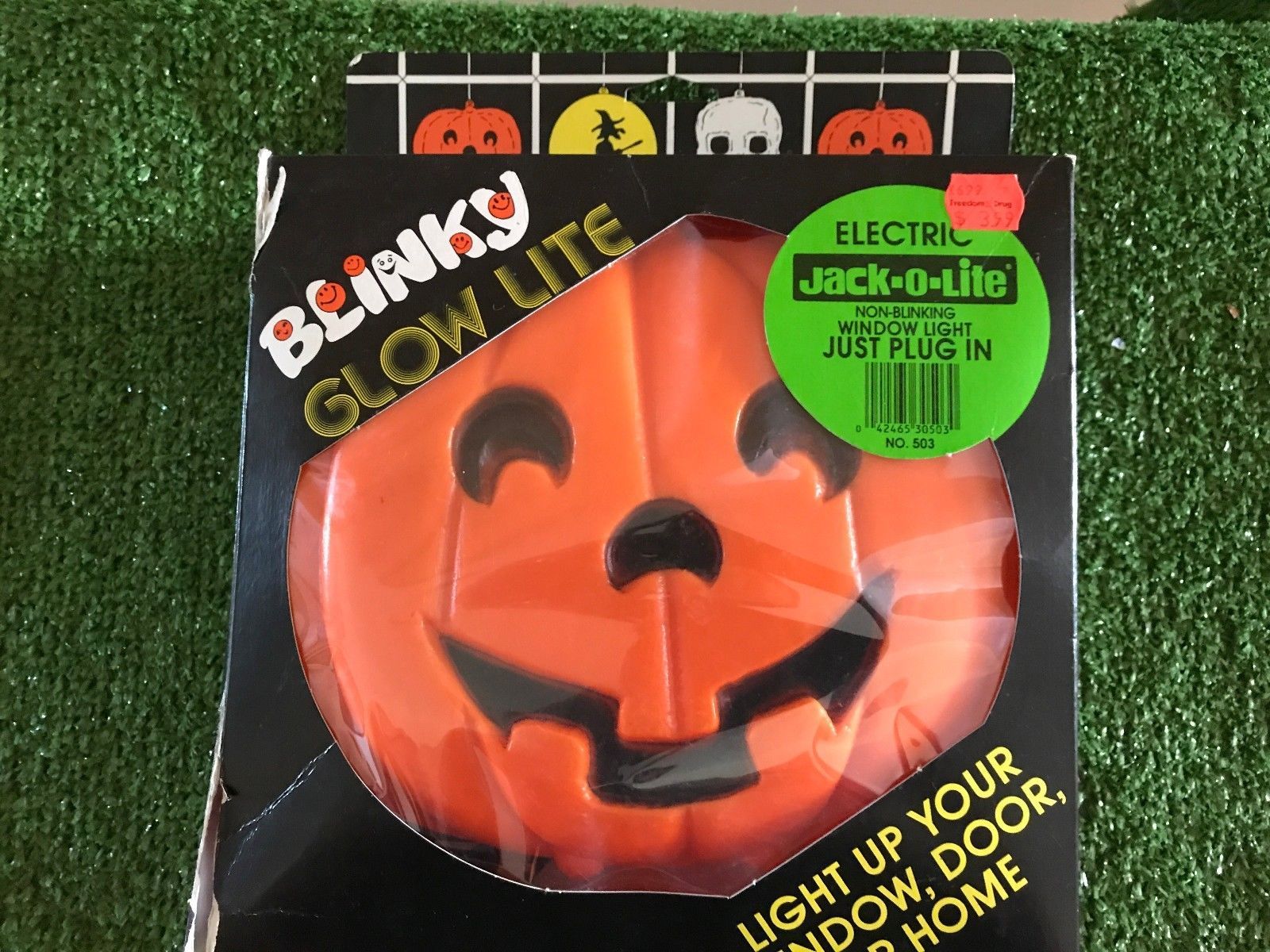 New Blinky Lighted Jack O Lantern And 50 Similar Items Blinky Lighted Jack O Lantern