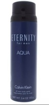 Eternity Aqua by Calvin Klein for Men - 5.4 oz Body Spray - $16.83