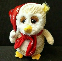 Dan Dee Collectors Choice Plush Owl Winter Scarf Hat Stuffed Animal Christmas - $18.66