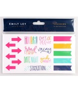 Emily Ley Paper Gifts Fun Planner Stickers 6 sheets 31087 - $5.20